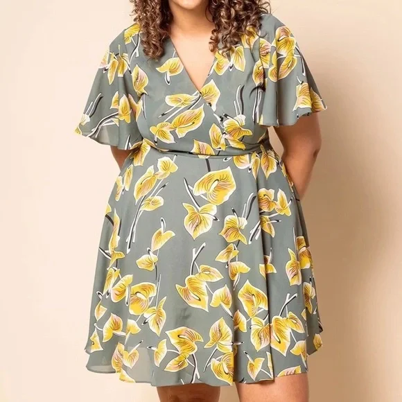 NWT Pink Martini - Garden of Love Dress - XL - Picture 4 of 8